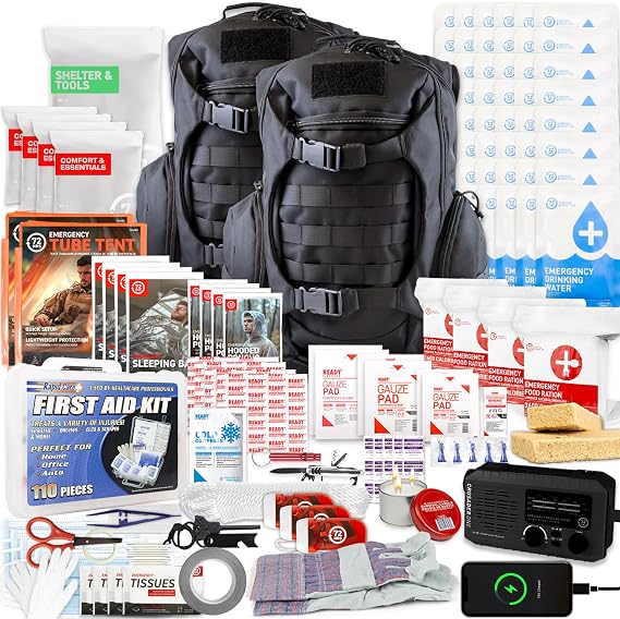 FAMILY - 72 HRS Deluxe Emergency Survival Kit - 4 Person