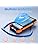 Solar Power Bank / LED Flashlight - 49800mAh - Wireless Portable Charger