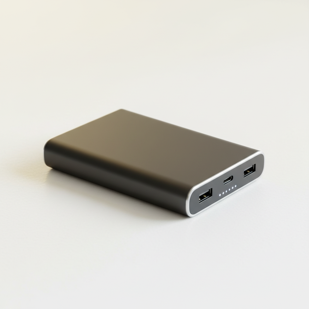 10,000–20,000 mAh USB Power Bank